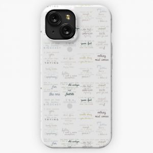 Folklore Sticker Pack iPhone 15 Slim Phone Case Cover