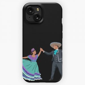 Folklorico Couple iPhone 15 Slim Phone Case Cover