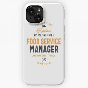 Food Service Manager iPhone 15 Slim Phone Case Cover