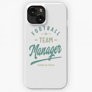 Football Team Manager iPhone 15 Slim Phone Case Cover