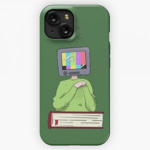 For The Love Of Books And Movies iPhone 15 Slim Phone Case Cover