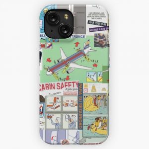 For Your Safety Collage iPhone 15 Slim Phone Case Cover