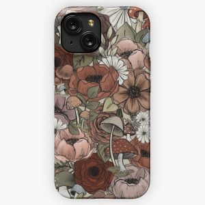 Forest Florals iPhone 15 Slim Phone Case Cover