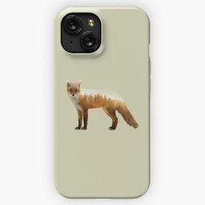 Forest Fox iPhone 15 Slim Phone Case Cover