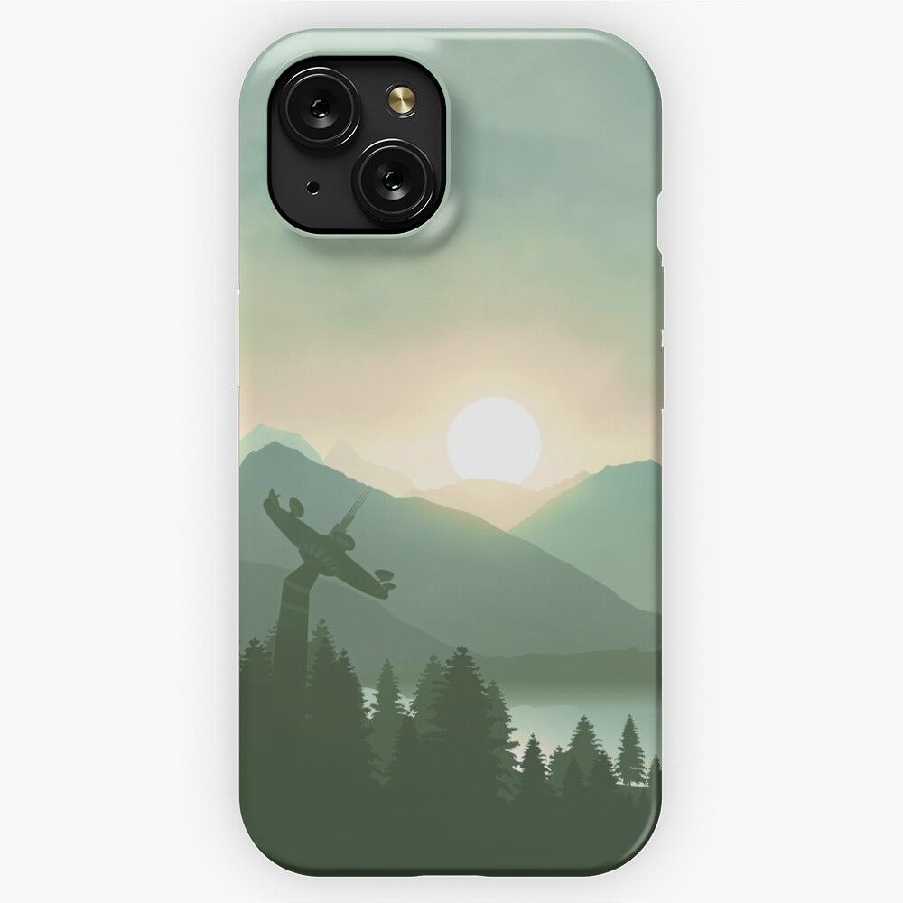 Forest Moon 2 iPhone 15 Slim Phone Case Cover