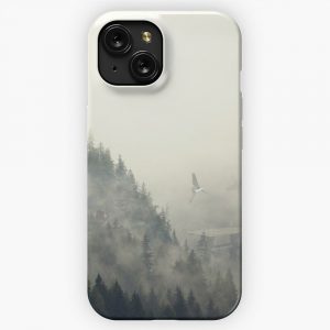 Forest Moon iPhone 15 Slim Phone Case Cover