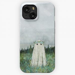 Forget Me Not Meadow iPhone 15 Slim Phone Case Cover