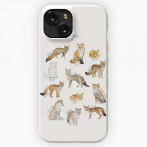 Foxes iPhone 15 Slim Phone Case Cover