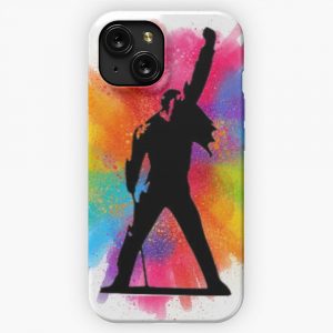 Freddie Mercury Pride iPhone 15 Slim Phone Case Cover