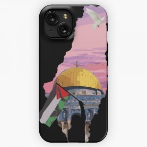 Freedom Free Palestine iPhone 15 Slim Phone Case Cover