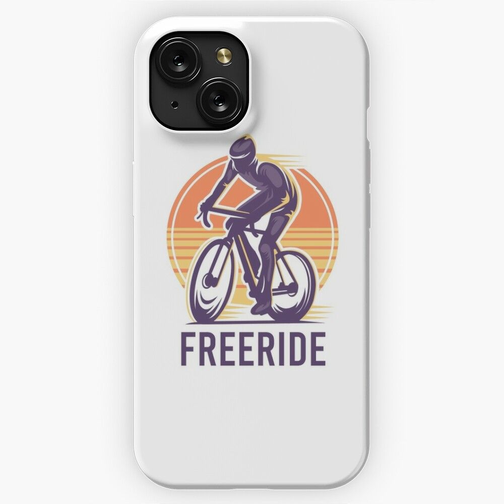 Freeride Bicycle Hobbies iPhone 15 Slim Phone Case Cover
