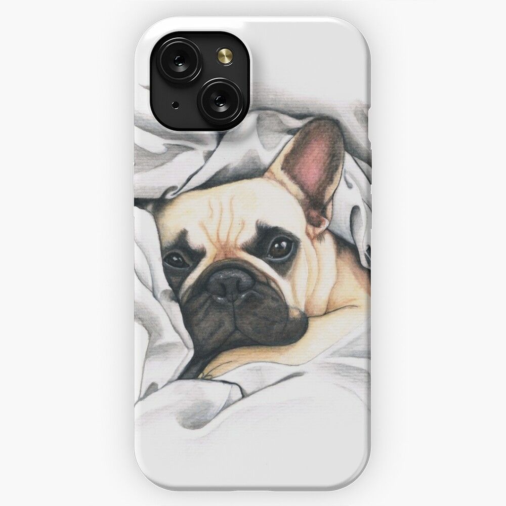 French Bulldog Miudafrenchie iPhone 15 Slim Phone Case Cover