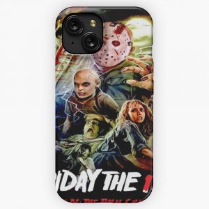 Friday The 13Th Art The Final Chapter iPhone 15 Slim Phone Case Cover