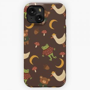 Frog Bear And Duck iPhone 15 Slim Phone Case Cover