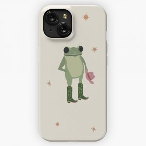 Frog Cowgirl iPhone 15 Slim Phone Case Cover