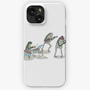 Frog In A Band iPhone 15 Slim Phone Case Cover