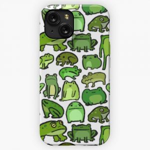 Frogs iPhone 15 Slim Phone Case Cover