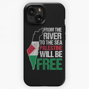 From The River To Sea Palestine Will Be Free iPhone 15 Slim Phone Case Cover