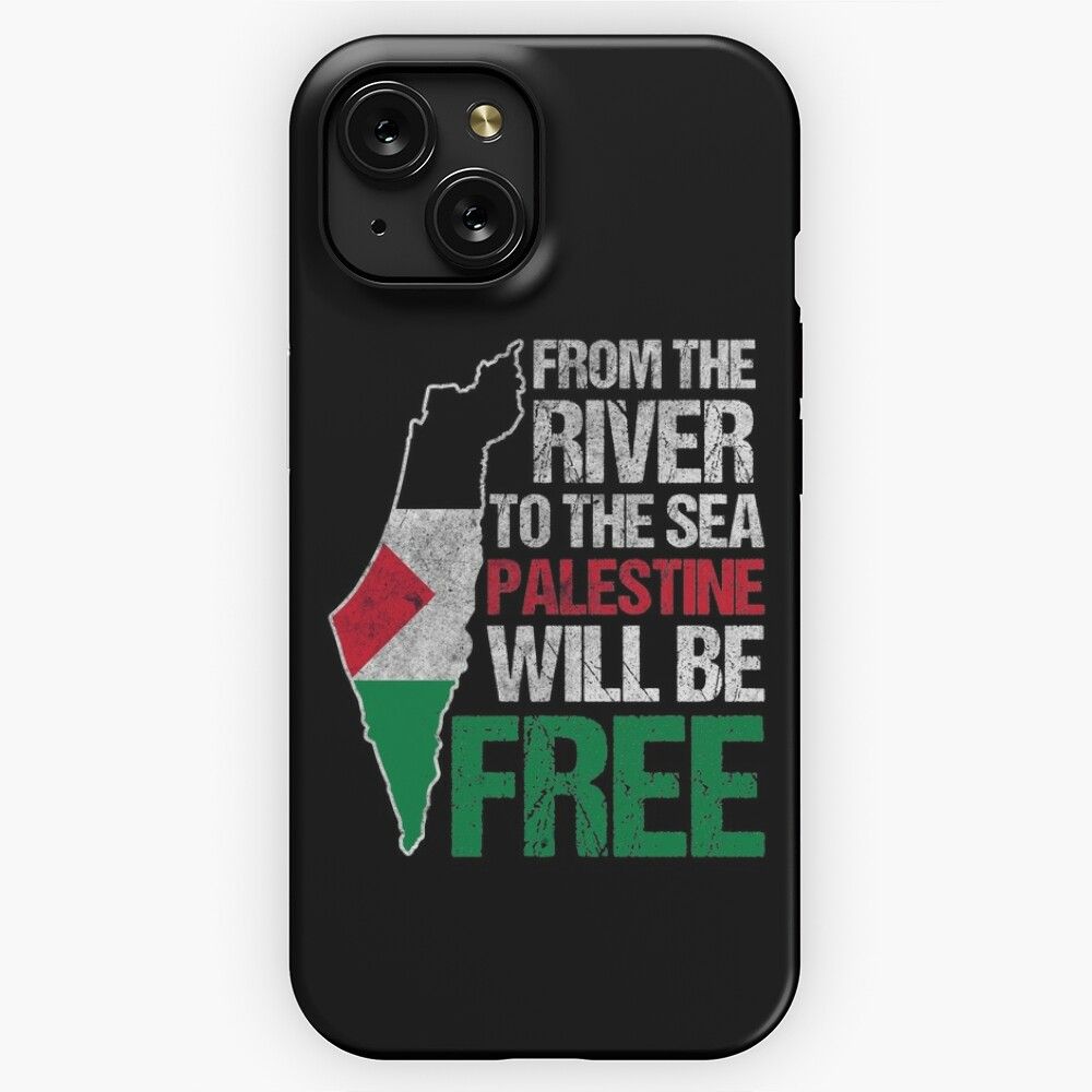 From The River To Sea Palestine Will Be Free iPhone 15 Slim Phone Case Cover