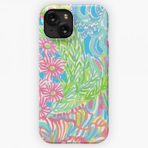 Full Beautiful Seaweed iPhone 15 Slim Phone Case Cover