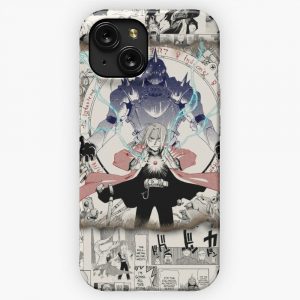 Fullmetal Alchemist Manga Collage iPhone 15 Slim Phone Case Cover