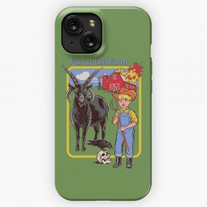 Fun At The Farm iPhone 15 Slim Phone Case Cover