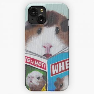 Fun Guinea Pig iPhone 15 Slim Phone Case Cover