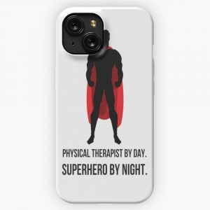 Funny Physical Therapy Superhero Pt Design For Therapists Students And Assistants iPhone 15 Slim Phone Case Cover