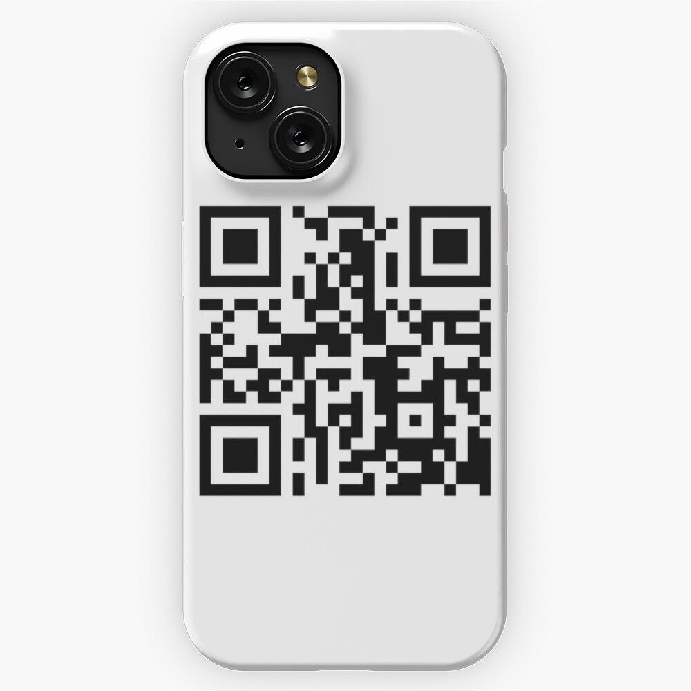 Funny Qr Code Linking To Pornhub iPhone 15 Slim Phone Case Cover