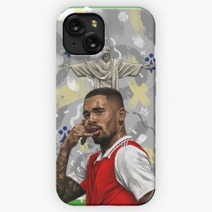 Gabriel Jesus Arsenal iPhone 15 Slim Phone Case Cover