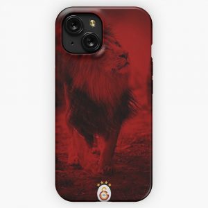 Galatasaray Red Lion iPhone 15 Slim Phone Case Cover