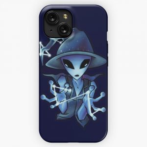 Galaxy Witch Alien iPhone 15 Slim Phone Case Cover