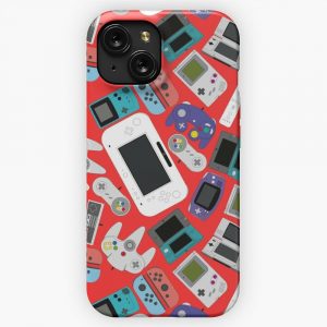 Gamer Controller N Fans Red iPhone 15 Slim Phone Case Cover