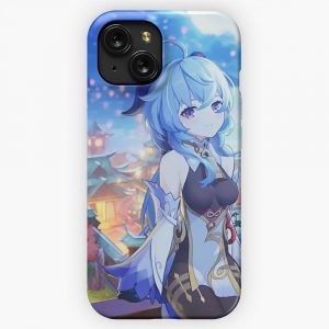 Ganyu Genshin Impact iPhone 15 Slim Phone Case Cover