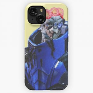 Garrus Vakarian Flower Crown iPhone 15 Slim Phone Case Cover