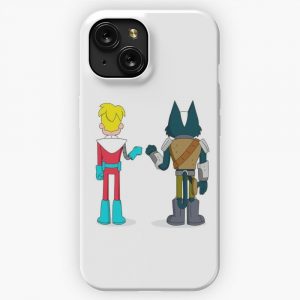 Gary And Avocato Fist Bump Final Space Fan Art iPhone 15 Slim Phone Case Cover