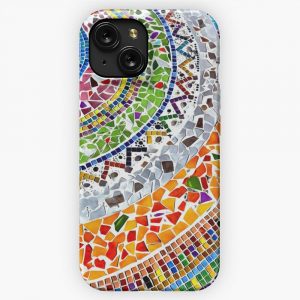 Gaudi Barselona Mosaic 3 iPhone 15 Slim Phone Case Cover
