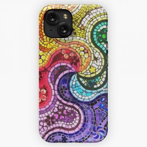 Gaudi Barselona Mosaic iPhone 15 Slim Phone Case Cover