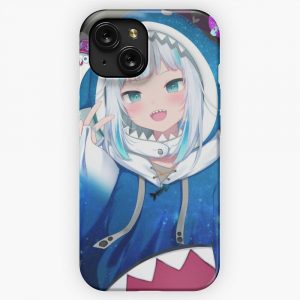 Gawr Gura Hololive En Vtuber iPhone 15 Slim Phone Case Cover