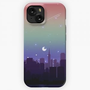 Gay Pride Cityscape iPhone 15 Slim Phone Case Cover