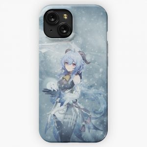 Genshin Impact Ganyu iPhone 15 Slim Phone Case Cover