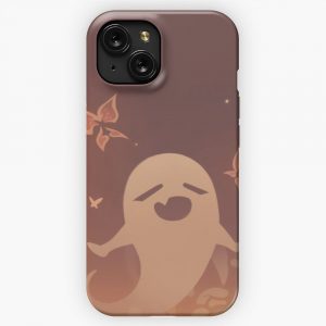 Genshin Impact Hu Tao Official Friendship Namecard iPhone 15 Slim Phone Case Cover