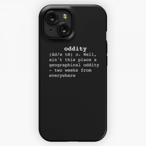 Geographical Oddity iPhone 15 Slim Phone Case Cover