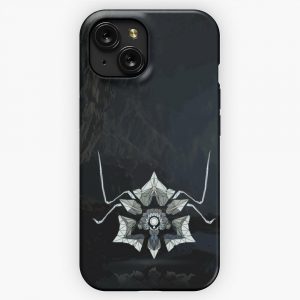 Geometric Gorgon Maze iPhone 15 Slim Phone Case Cover