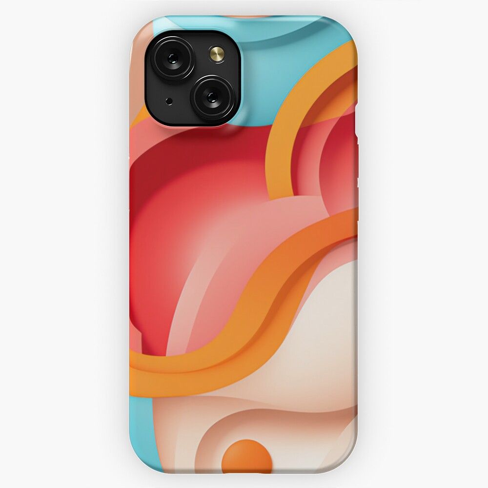 Geometric Patterns 3 iPhone 15 Slim Phone Case Cover