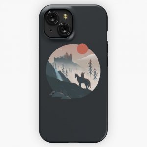 Geralt On The Ride iPhone 15 Slim Phone Case Cover
