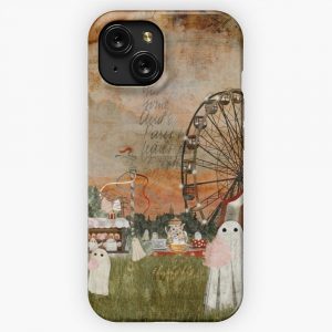 Ghost Fairground iPhone 15 Slim Phone Case Cover