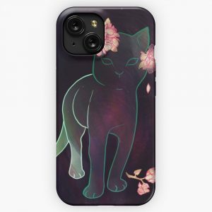 Ghost Kitten iPhone 15 Slim Phone Case Cover