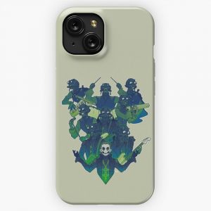 Ghost Papa 4 And Ghouls iPhone 15 Slim Phone Case Cover
