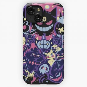 Ghost Type Pokemon iPhone 15 Slim Phone Case Cover